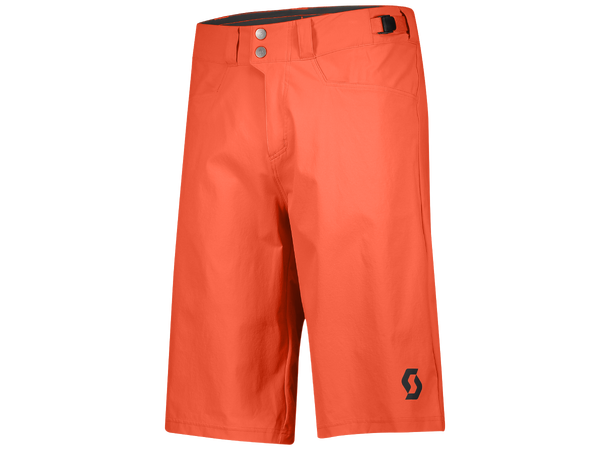 SCOTT Shorts M`s Trail Flow w/pad S Sykkelshorts med padding - mars red 